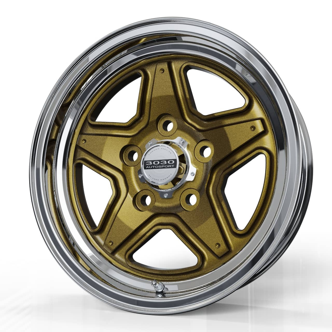 3030 Autosport Front Runner 1320 wheel Bronze_Polished