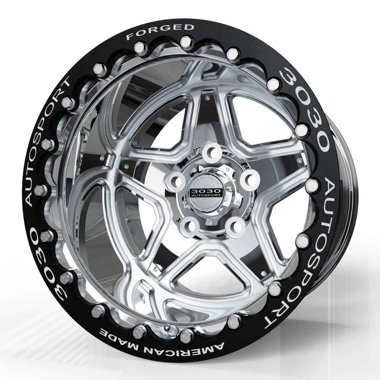Drag Ops Series: 1320 Single Beadlock Drag Wheels