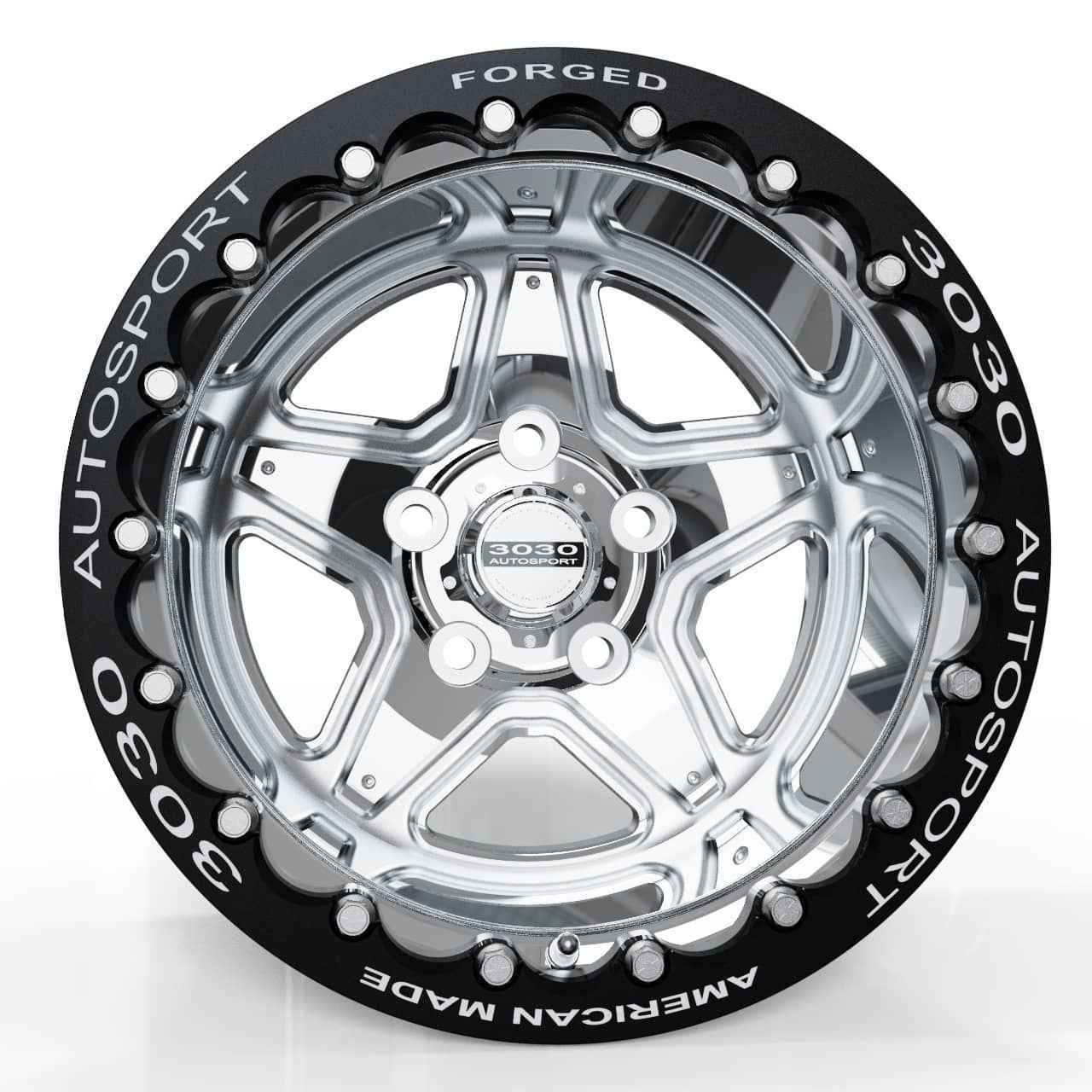 Drag Ops Series: 1320 Double Beadlock 1320 Rear Drag Racing Wheels