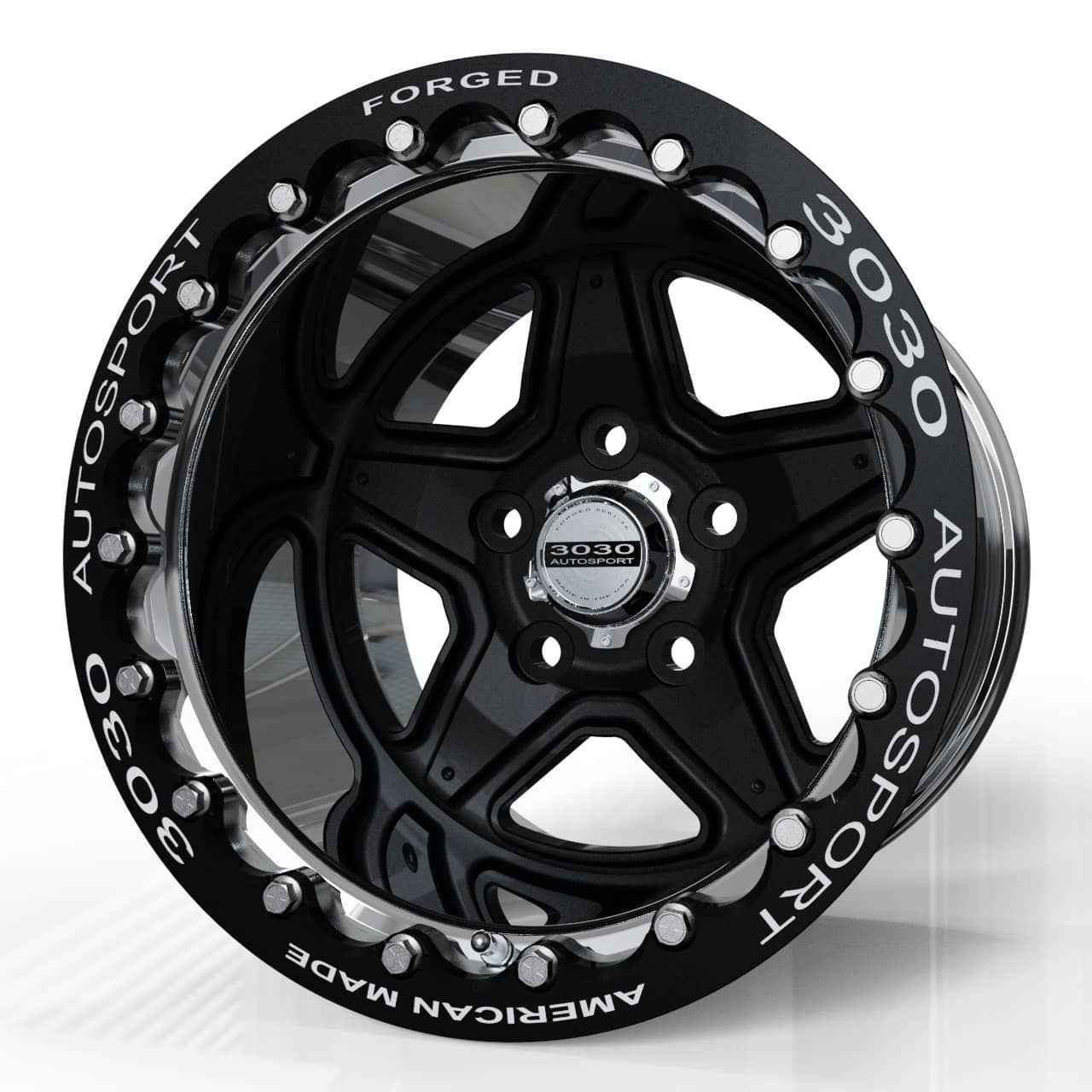 Drag Ops Series: 1320 Double Beadlock 1320 Rear Drag Racing Wheels