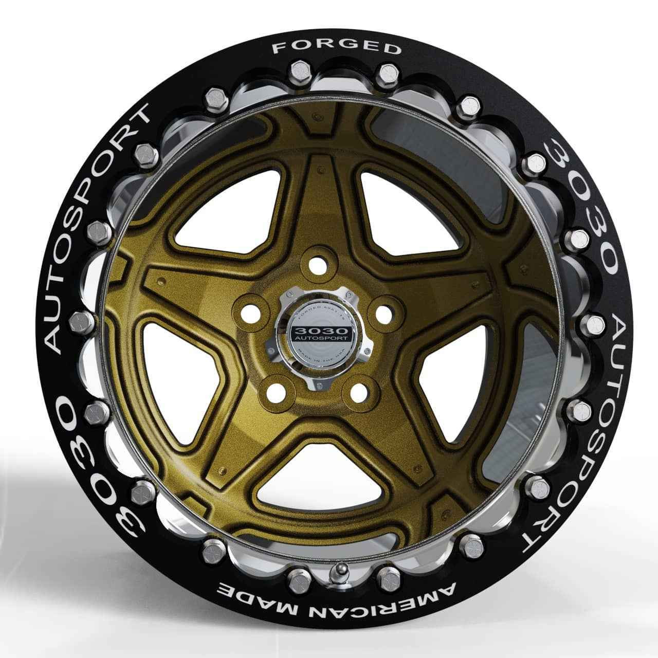 Drag Ops Series: 1320 Double Beadlock 1320 Rear Drag Racing Wheels