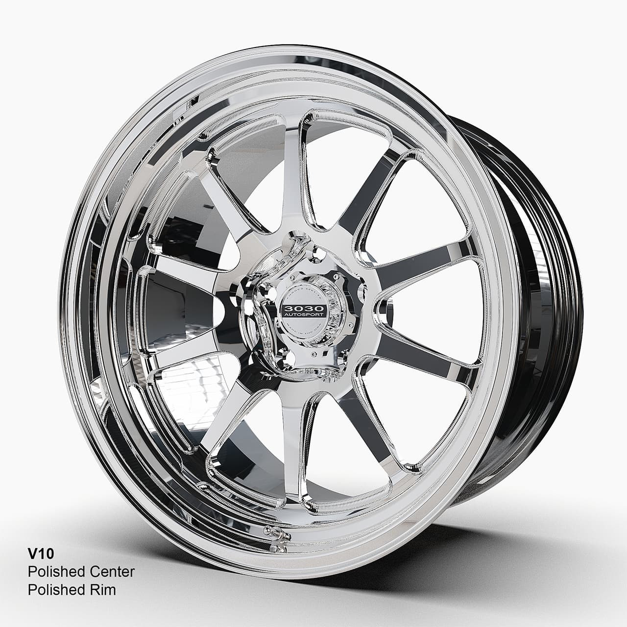 Direct-Fit Wheels  V10 Polished