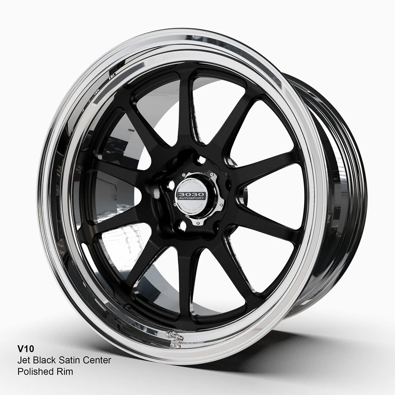 Direct-Fit Wheels  V10 Jet Black