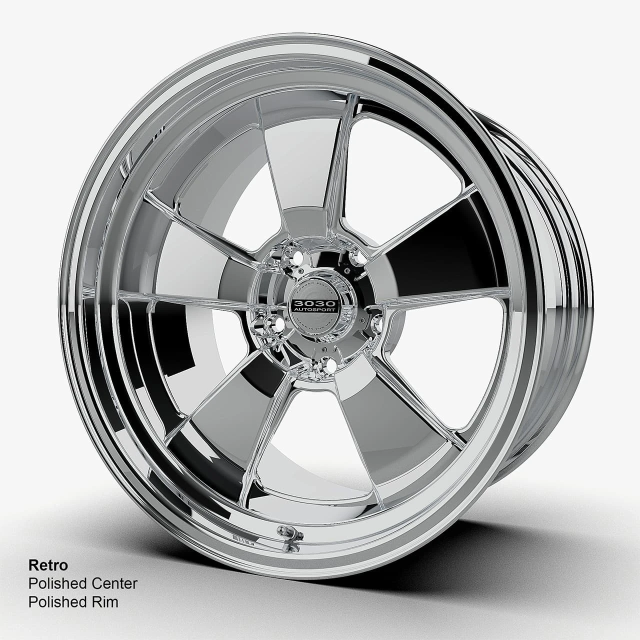 Direct-Fit Chevelle Wheels | 3030 Autosport | Retro - Polished