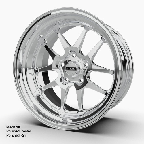 Direct-Fit Camaro Forged Wheel_Mach 10 Polished