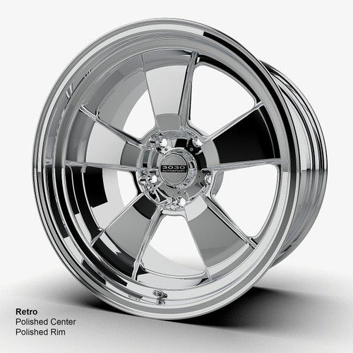 Direct-Fit Retro Forged Wheel Polished