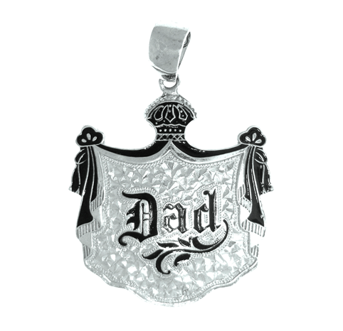 Sterling Silver Hawaiian Pendant - Coat 
