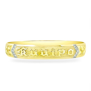 14K Hawaiian Diamond Bracelet - Hi'iaka 14K Hawaiian Diamond Bracelet - Hi'iaka