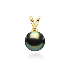 14K Tahitian Pearl Pendant - Apoapo