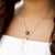 14K Tahitian Pearl Floating Necklace