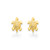 14K Sea Turtles Earrings - 8mm
