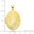 14K Locket Pendant  - Oval