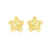 14K Plumeria Earrings - Wild 12mm