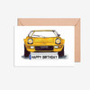 Lancia Stratos front view number plate birthday day