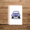 VW Beetle Blank Card