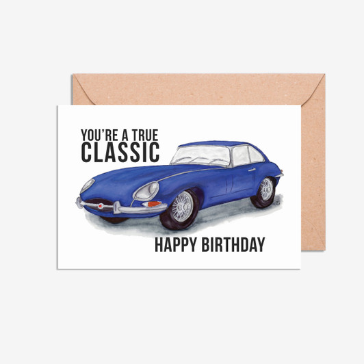 Happy Birthday Jaguar F-Type You're a True Classic Card
