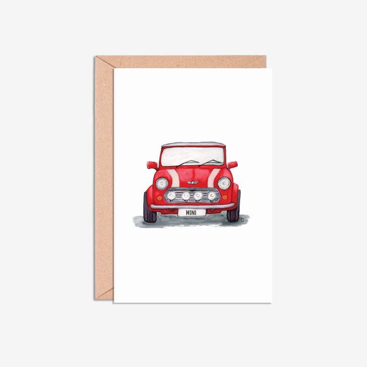 A5 Classic Car Illustration Cards Mixed Pack