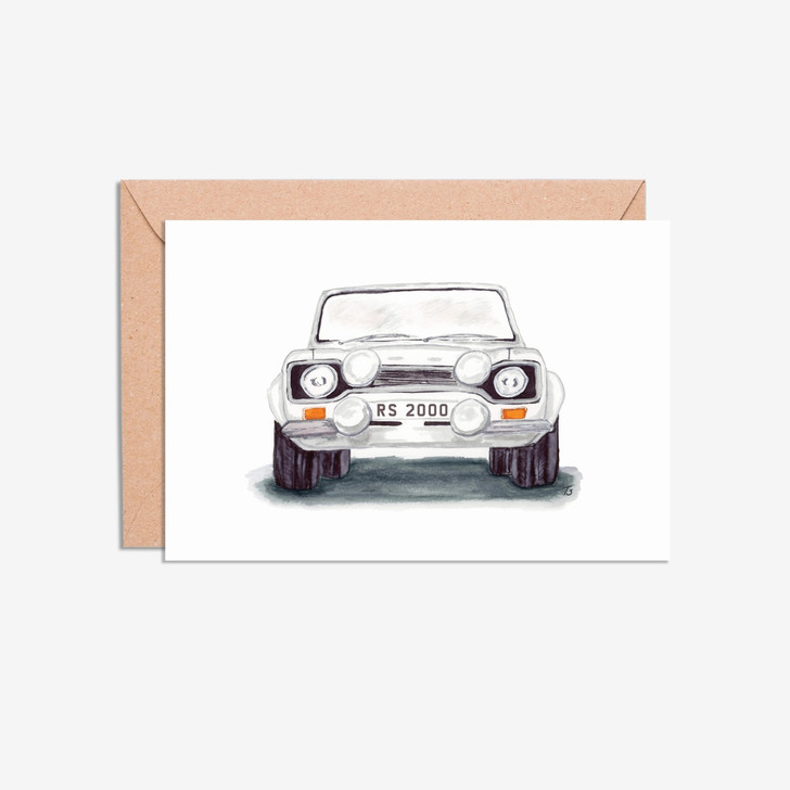 A6 Classic Car Illustration Cards Mixed Pack