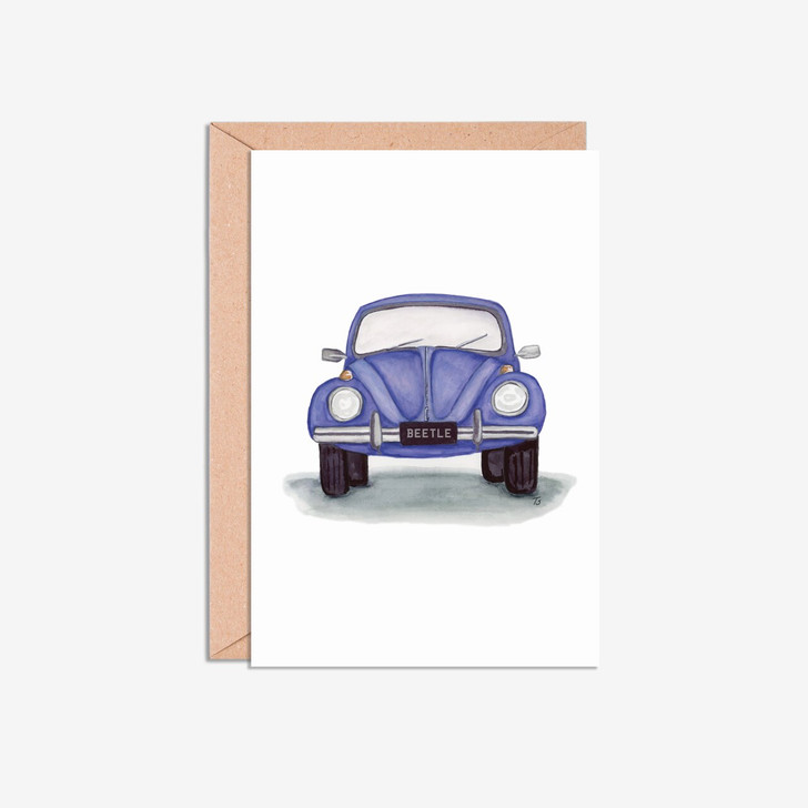 A6 Classic Car Illustration Cards Mixed Pack