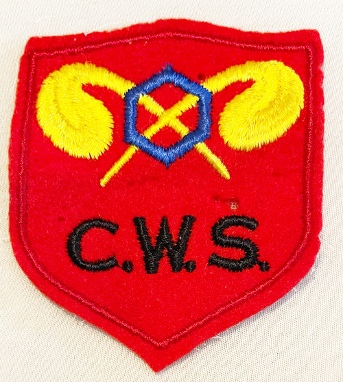 Pre Ww2 us chemical warfare service  patch