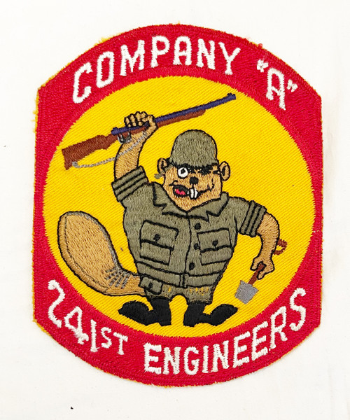 Ww2 us 241st engineers company A patch