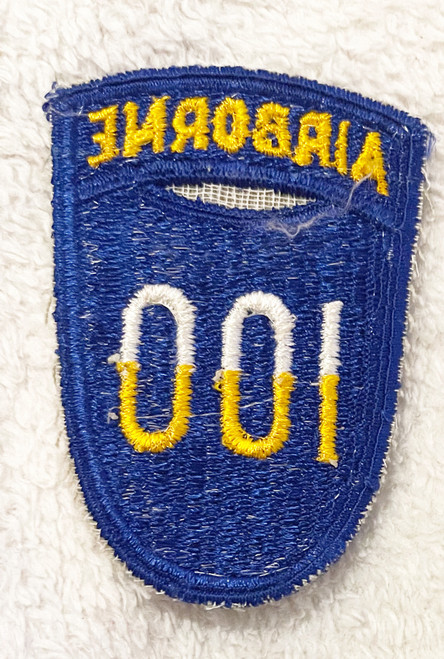 Japan occupation us 100th infantry airborne patch