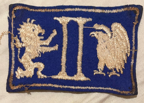 Ww1 us 2nd corps patch C