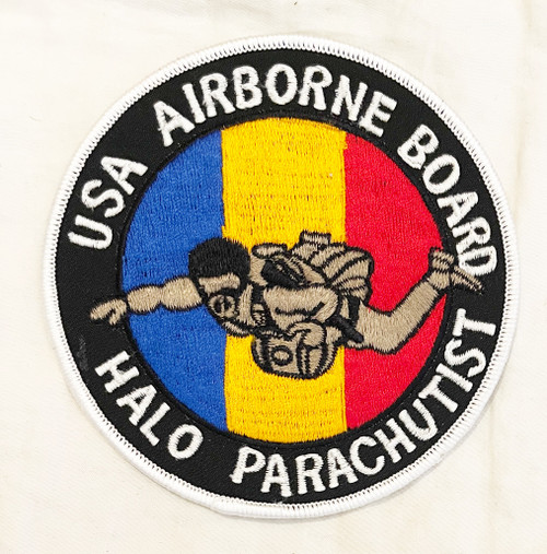 Cold War us halo parachutist airborne board patch