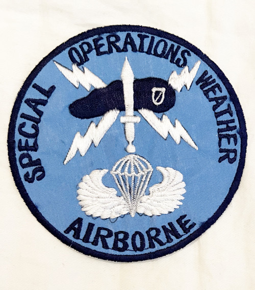 Cold War us special operations weather airborne patch