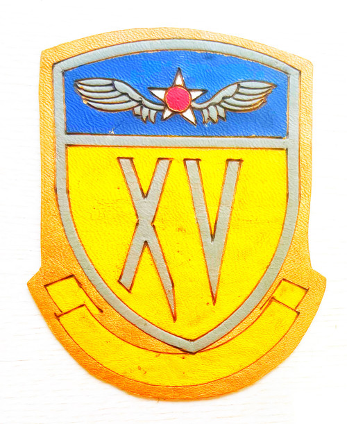 Ww2 us 15 Air Force leather patch