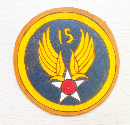 Ww2 us 15 Air Force leather patch