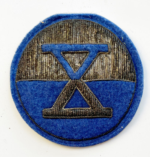 Korea us 10th corps. Bullion patch