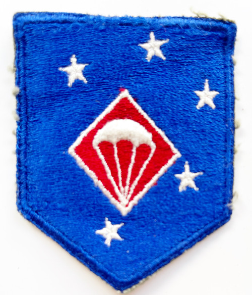 Ww2 us USMC 1st Marine Amphibious Corps Parachute Battalion Patch Small Chute