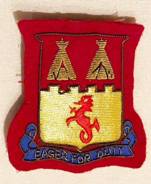 50’s us 157th FA Regiment, 45th Div. bullion  patch