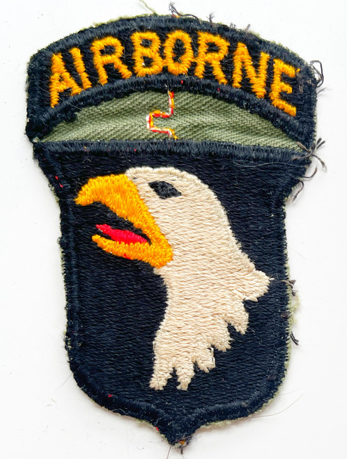 Ww2 us 101st airborne with copper tread from patch to tab , type 3 patch