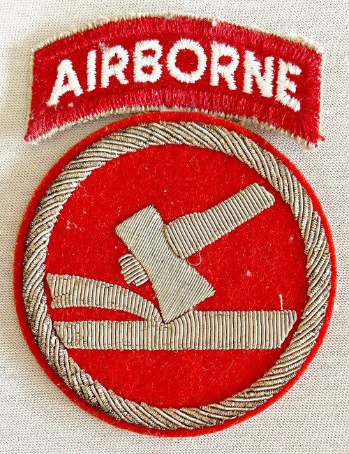 Occupation 84th airborne bullion patch