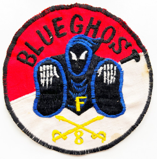 Vietnam made killer F troops 8th cavalry blue ghost patch