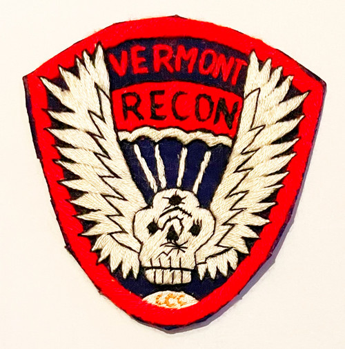 Vietnam us special forces 3rd gen recon team Vermont patch