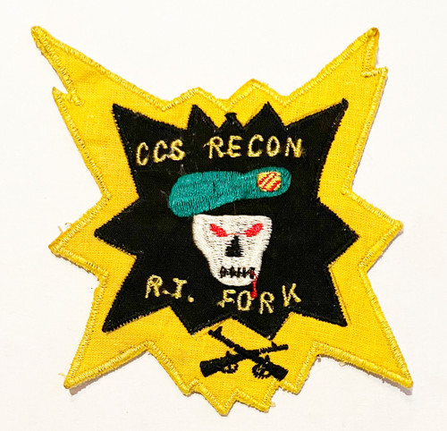 Us special forces made in Vietnam 1st gen recon team fork patch