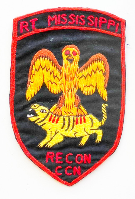 Vietnam is special forces 1st gen recon Mississippi patch
