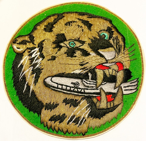 Korea us VC 871 anti submarine squadron bullion patch Korea us VC 871 anti submarine squadron bullion patch