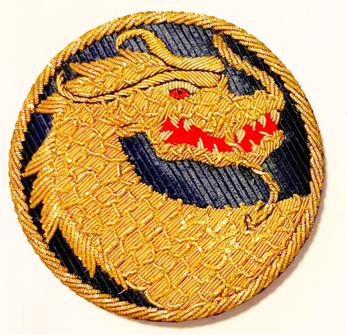Ww2 us dragons 33rd bombardment squadron bullion patch Ww2 us dragons 33rd bombardment squadron bullion patch