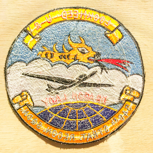 us 349th strat. recon. squadron, dragon lady ,lockheed u2 patch