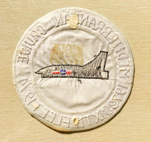 us navy mediterranean cruise sixth fleet 1973-1974 patch