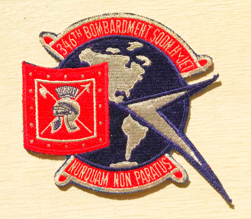 us 346th bombardment squadron patch