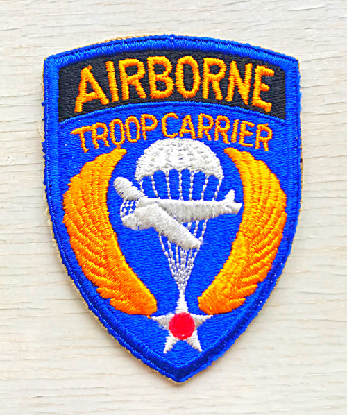 ww2 us airborne troop carrier patch b