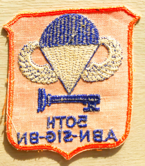 ww2 us 50th airborne signal patch