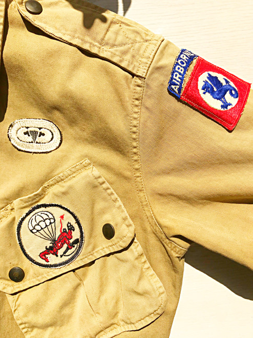 Cold War us 2nd pattern jump jacket, 508th Red Devils airborne