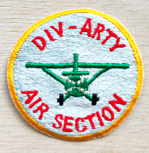 cold war us 10th division artillery air section  patch