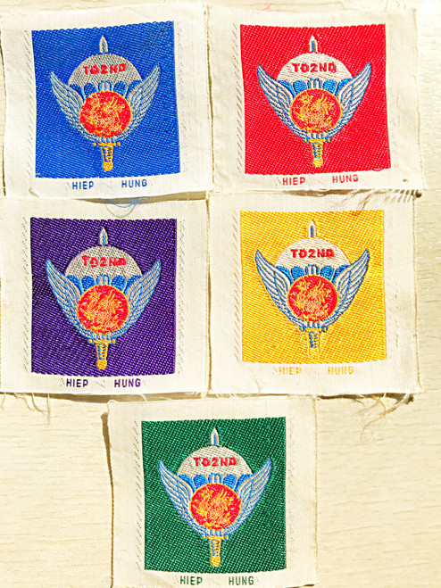 vietnam sv 2nd parachute battalion group patches